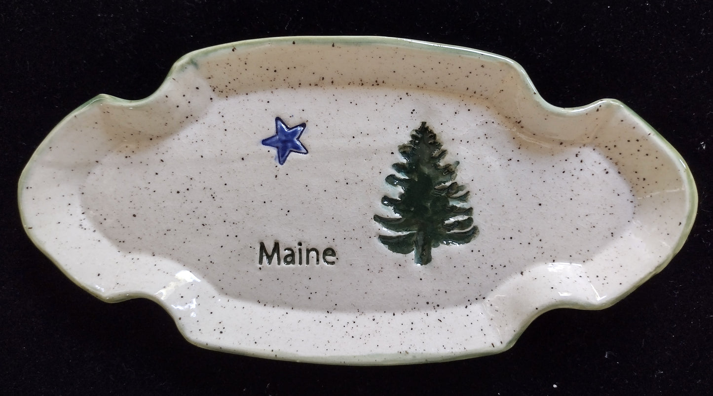 Maine Flag Tray